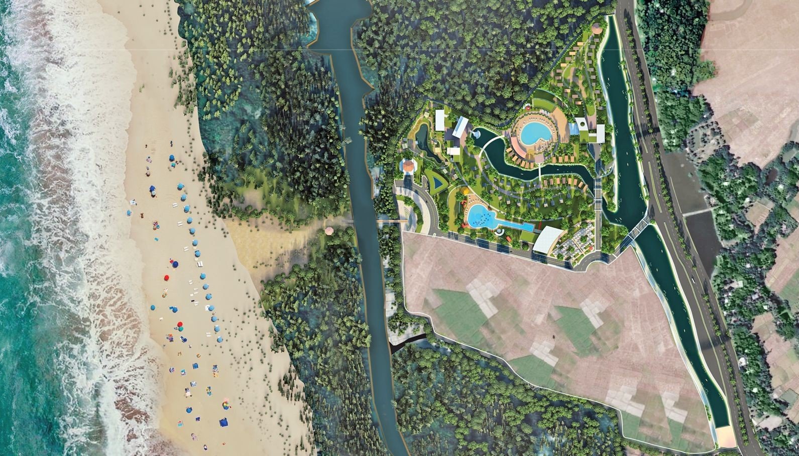 Seavine Village bird view Seavine Village bird view